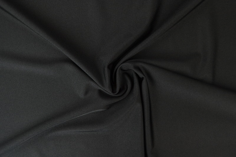 Lycra: Schwarz glänzend basic – Bild 2