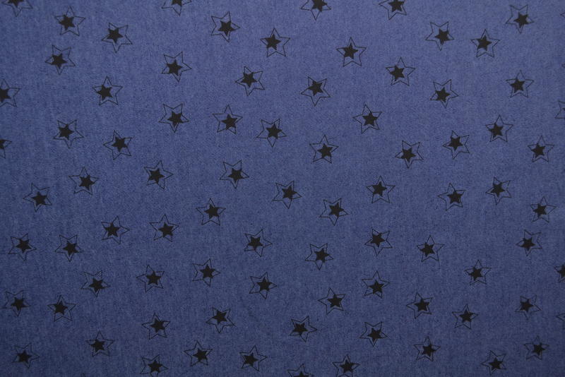 Jeans / Denim gewaschen – Stars Dunkelblau Chambray – Bild 3
