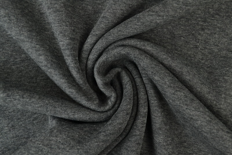 Sweatstoff Alpenfleece – Dunkelgrau – Bild 2