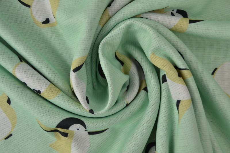 Sweatstoff Alpenfleece – Pinquin mintgrün