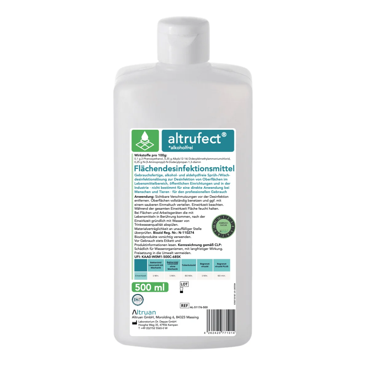 Altrufect® Flächendesinfektionsmittel | Flasche (500 ml)