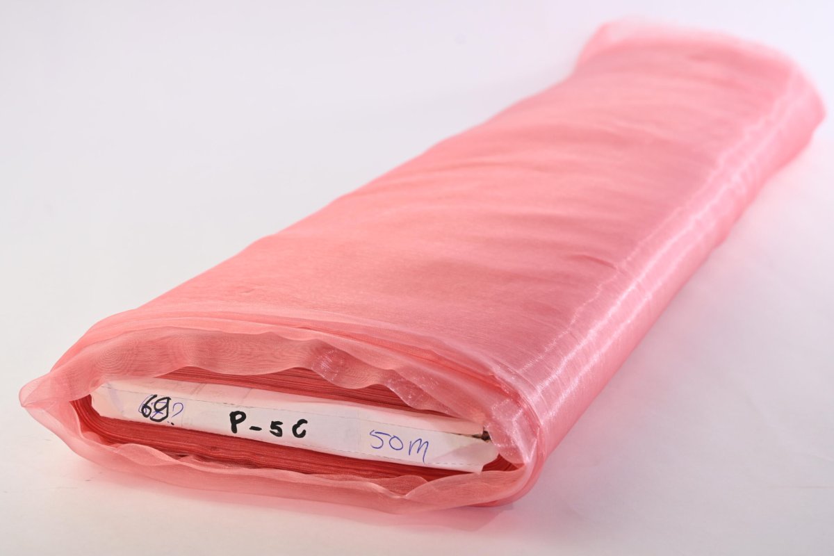 Organza – Korallenrosa – Bild 4