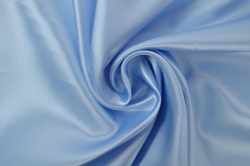 Satin: Babyblau – Bild 2