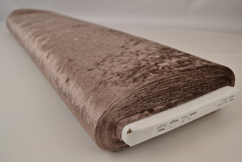 Panne-Samt – Taupe – Bild 3