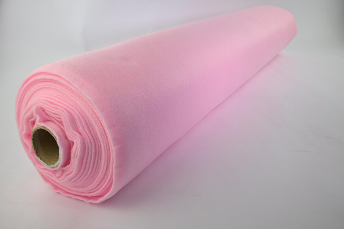 Coupon 150cm x 90cm | Filz 2mm – Babyrosa – Bild 4
