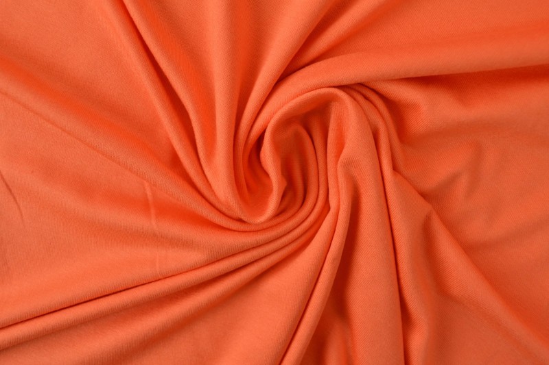 Viskose Jersey: Dunkelorange – Bild 2