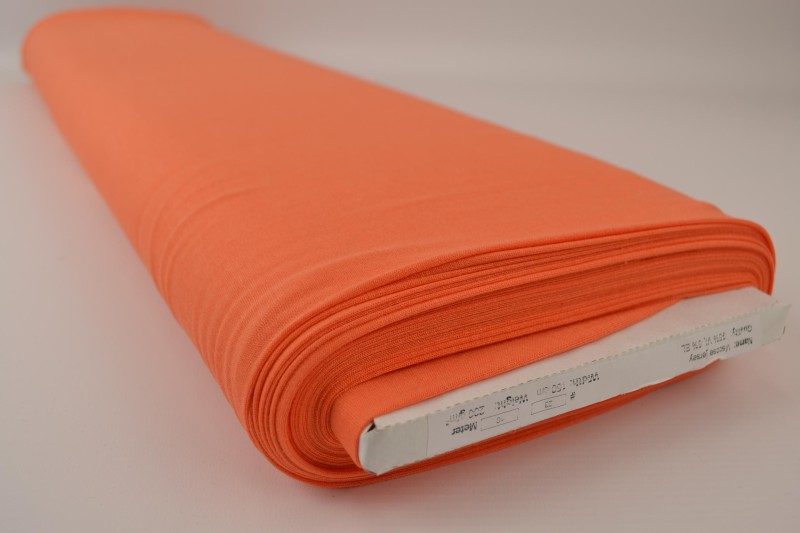 Viskose Jersey: Dunkelorange – Bild 3
