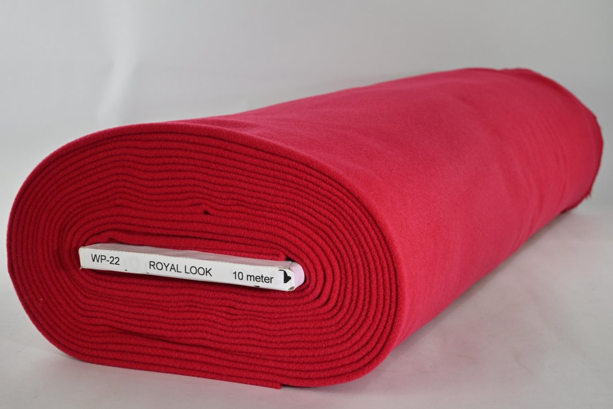 Mantelwolle Soft Touch – Tiefrot – Bild 6