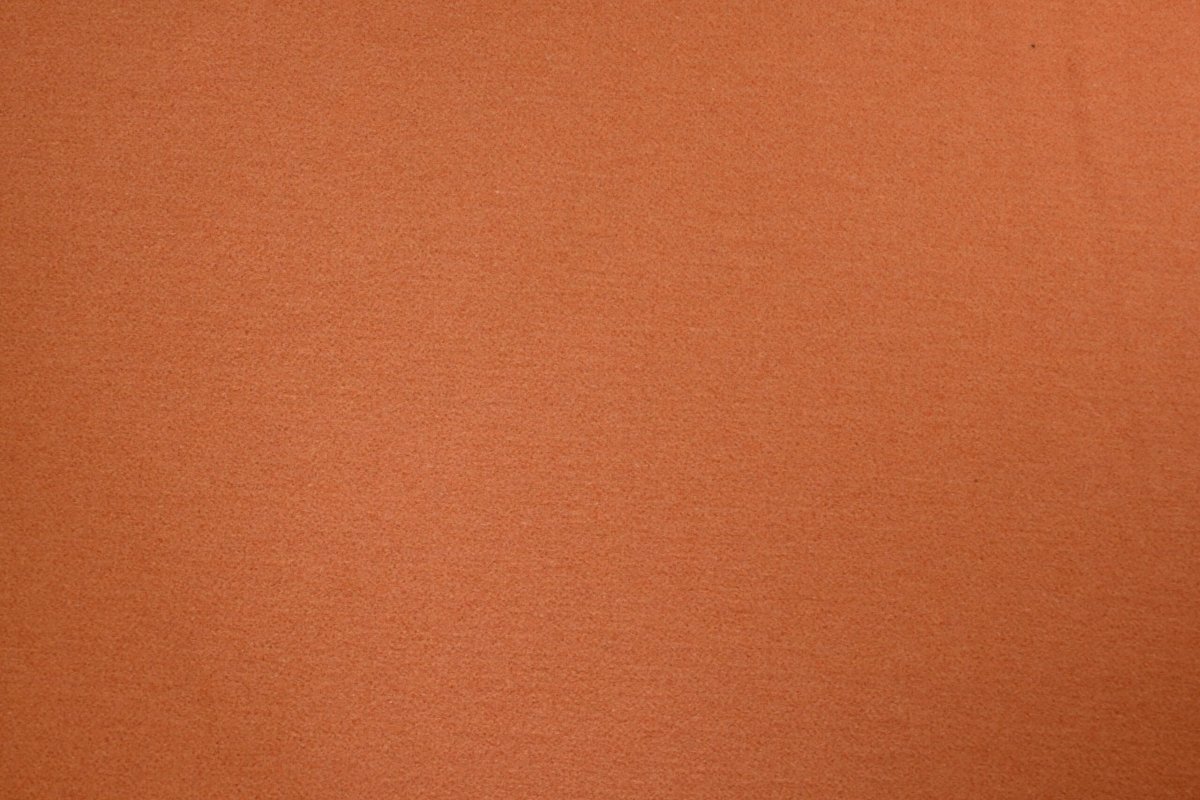 Mantelwol gebürstet – Orange – Bild 5