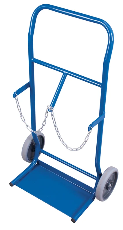 VARIOfit Stahlflaschenkarre für 2 Flaschen a 10 l Inhalt 565 x 670 mm – Bild 2