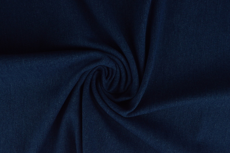 Jeans / Denim gewaschen Stretch – Indigoblau – Bild 2