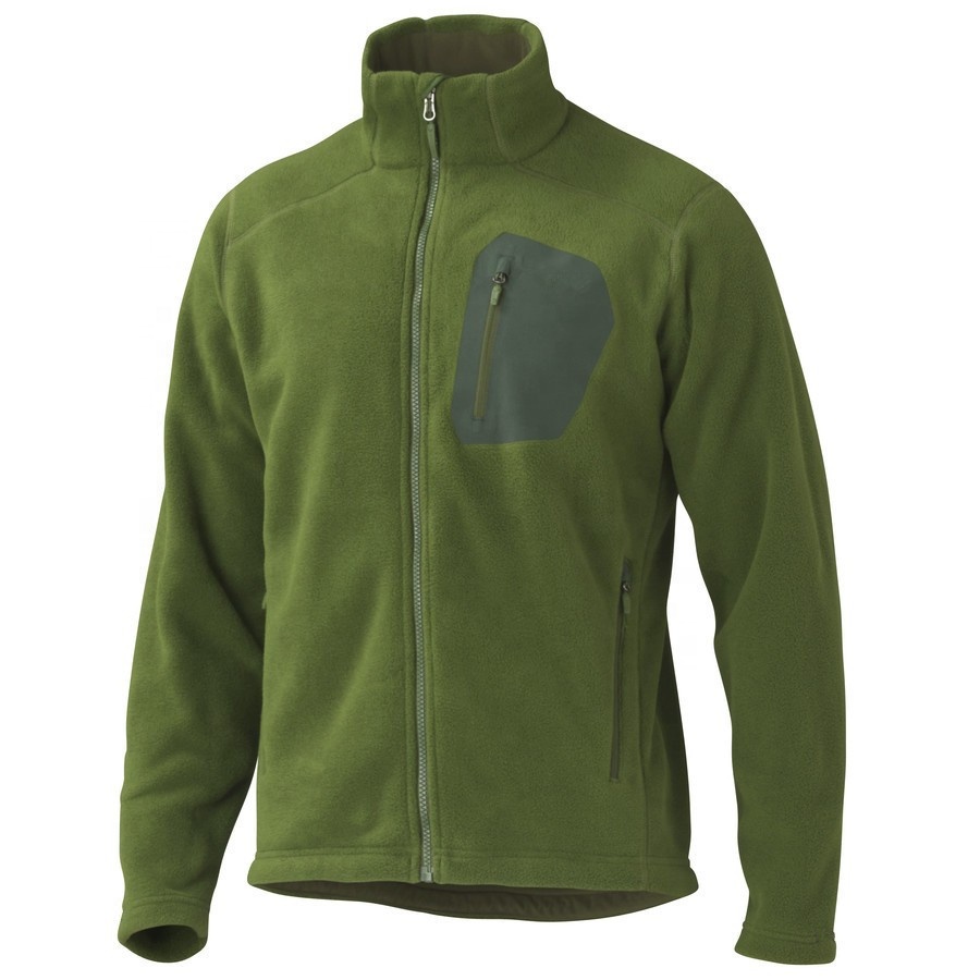 Anti-Pilling-Fleece: Orange – Bild 6