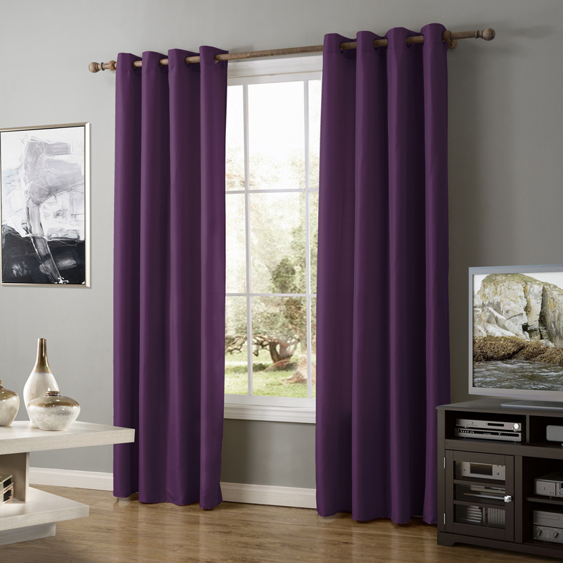 Coupon 60cm x 300cm | Feuerhemmender Stoff: Lila – Bild 5