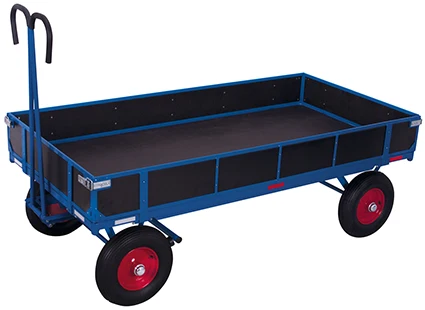 VARIOfit Handpritschenwagen mit Bordwand 1280 x 830 mm
